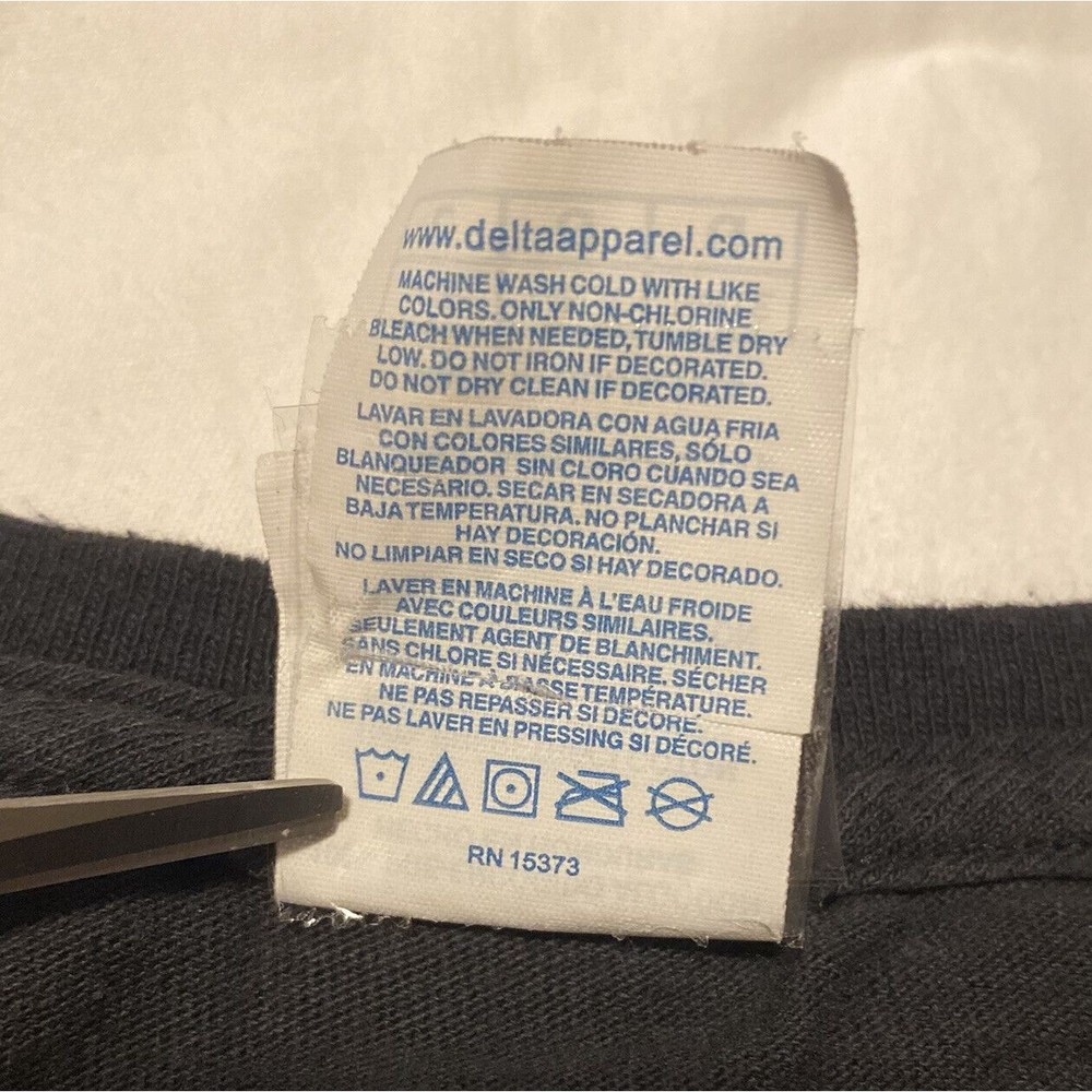 BLACK & WHITE I'M JUST HERE FOR THE FOOD MENS T-SHIRT SIZE LARGE GRAPHIC TEE FUN - Picture 7 of 13